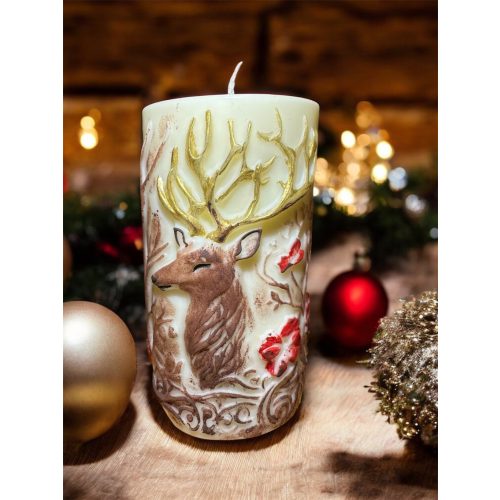 Csodaszarvas illatgyertya